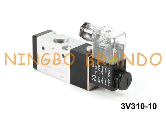 3V310-10 Airtac Tip Pnömatik Solenoid Valf 3 Yollu 220VAC 24VDC
