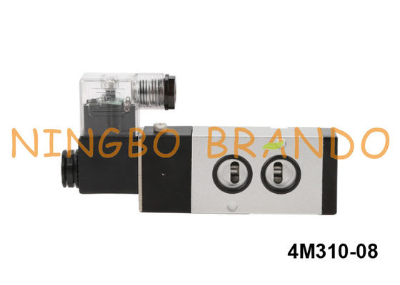 4M310-08 Airtac Tipi Namur Pilot Solenoid Valf 5/2 Yollu 24V 220V