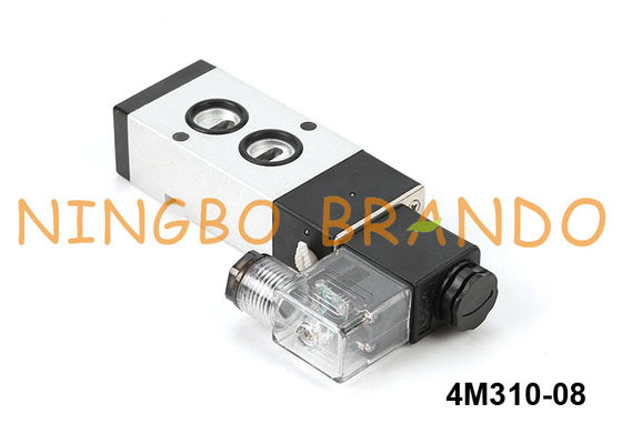 4M310-08 Airtac Tipi Namur Montaj Solenoid Valfı 5/2 24VDC 220VAC