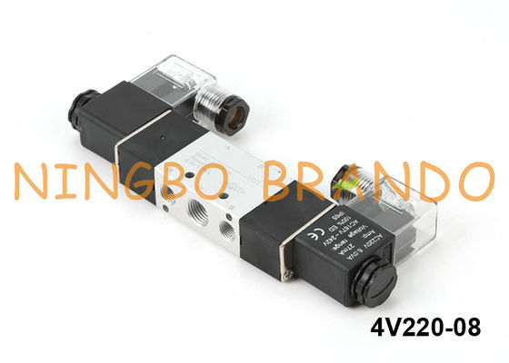 4V220-08 Airtac Tipi Pnömatik Solenoid Valf 4V220-08-DC24V DC24V