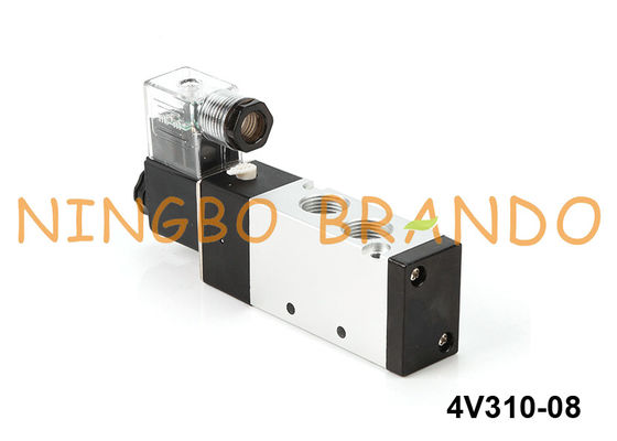 4V310-08 Airtac Tip Solenoid Pnömatik Valf 5/2 Yollu 24V DC 220V AC