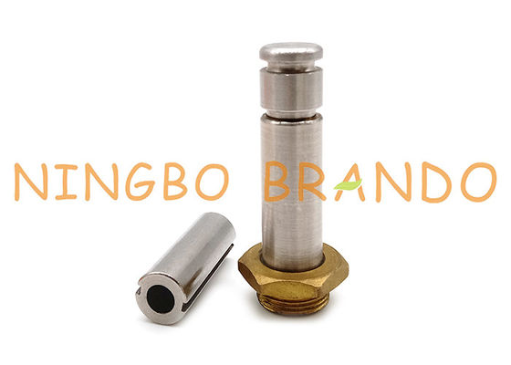 NC NBR Conta Paslanmaz Çelik 304 M16 Dişli Solenoid Valf Armatür