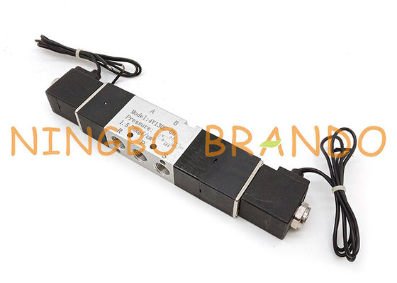 AirTAC Tip 4V130C-06 5 Yollu 3 Pozisyonlu Pnömatik Solenoid Valf