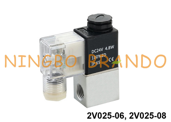 2V025-06 2V025-08 Airtac Tip 2 Yollu Solenoid Hava Valfi 12VDC 24VDC