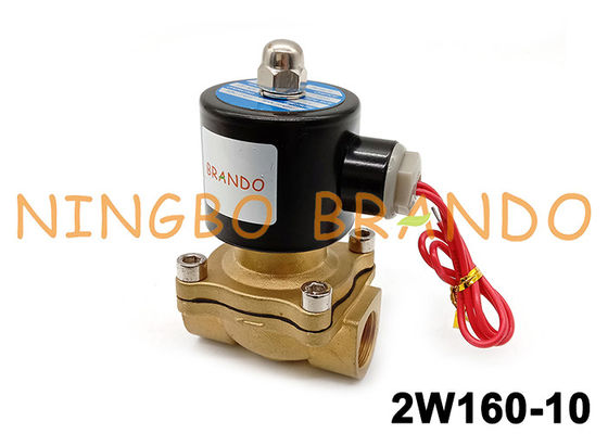 DC24V AC110V AC220V UW-15 2W160-15 1/2 İnç NC Pirinç Solenoid Valf