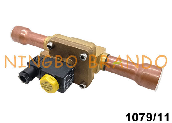 1079/11 1-3/8'' Lehim Soğutma Solenoid Valfı DC24V AC220V